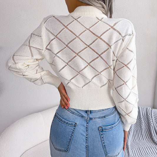Alice Cropped Knitted Sweater